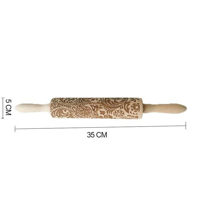 Decorative Rolling Pins Just For You - 35 CM 1 - christmas embossing rolling pin