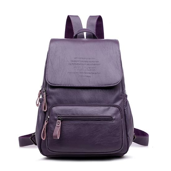 Designer Women Backpack Just For You - Purple / 12 inches - Backpacks