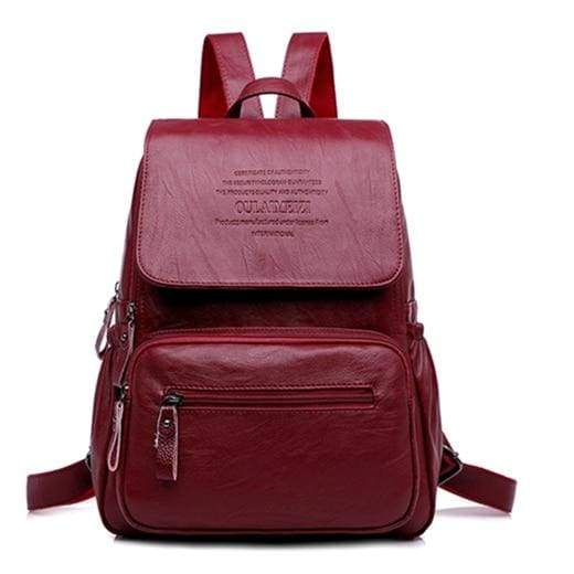 Designer Women Backpack Just For You - Red / 12 inches - Backpacks