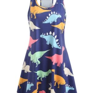 Dinosaur Swing Tank Dress - Home