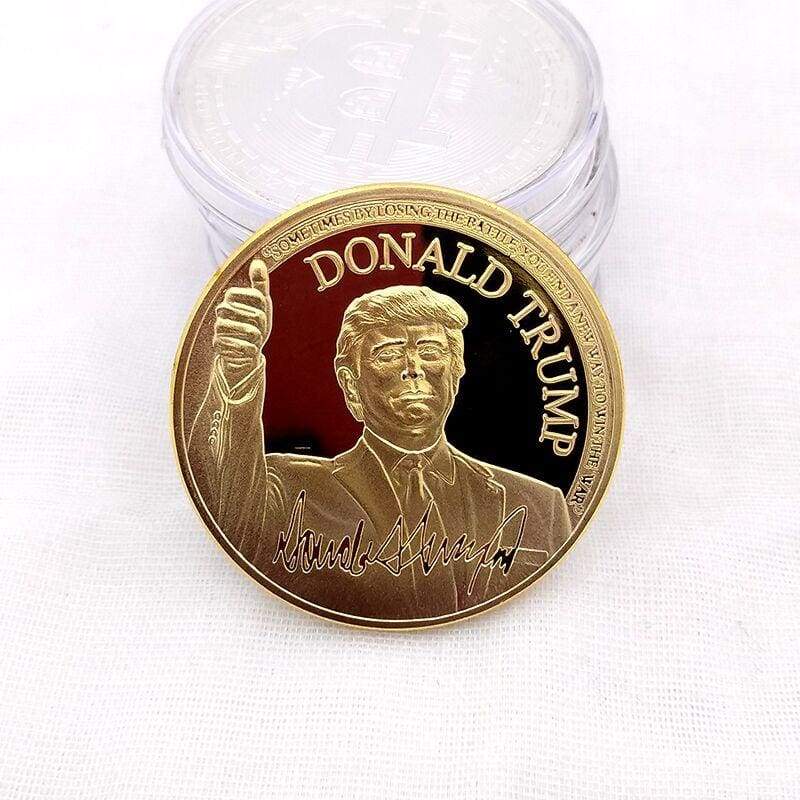 Donald Trump Commemorative Coin - gold - Non-currency Coins