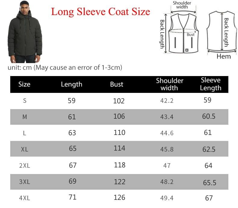 Electric Heated Jacket Vest Mens & Womens - Heated Vest1