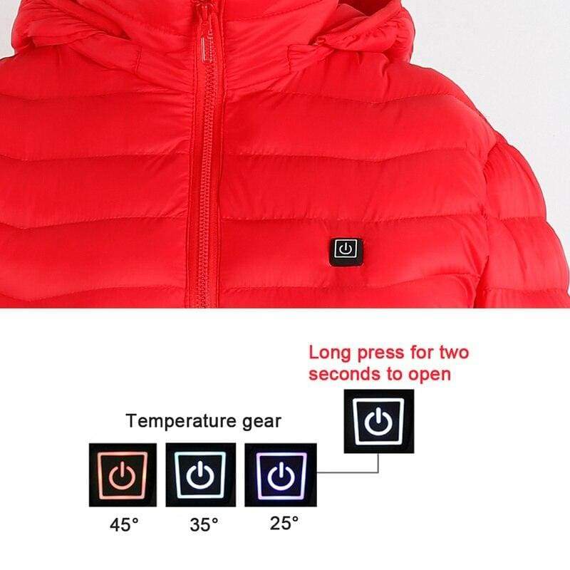 Electric Heated Jacket Vest Womens Mens - Electric Heated Jacket Vest Womens Mens