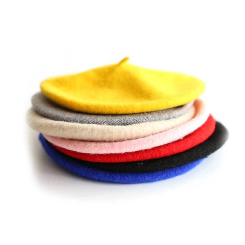 Elegant Beret Winter Bonnet Hats - Berets