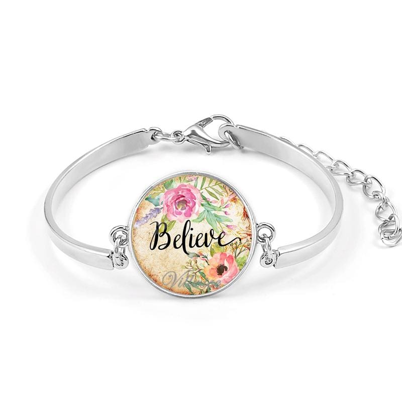 Faith Hope Love & Dream bracelets - Believe - Charm Bracelets