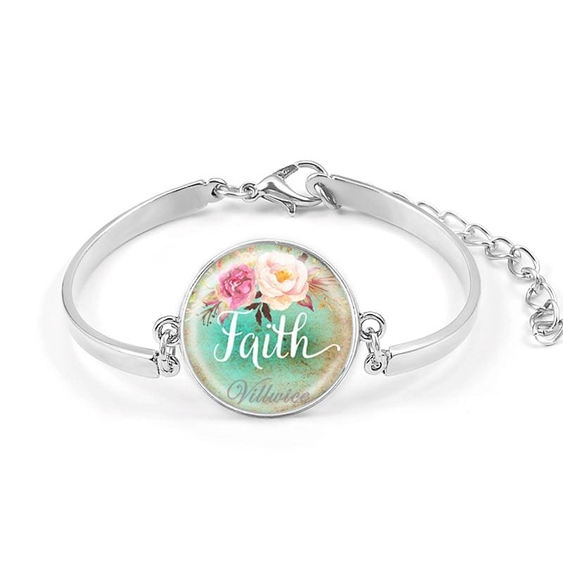 Faith Hope Love & Dream bracelets - Faith - Charm Bracelets