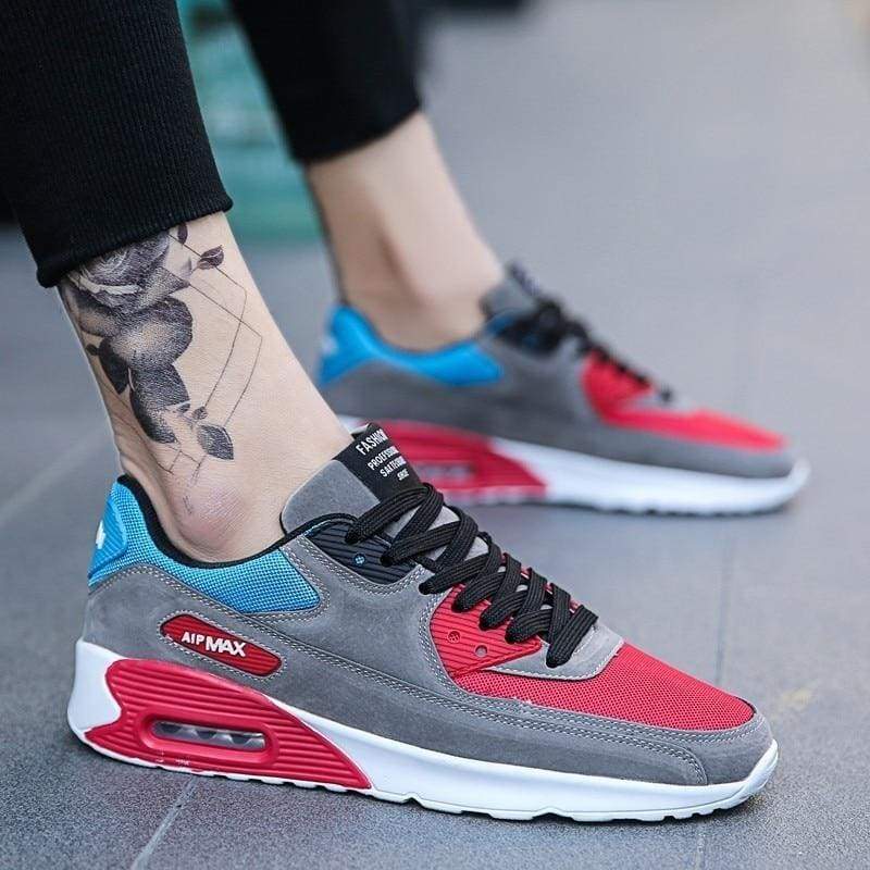 Fashion Casual Shoes Light Sneakers - Z41 Red / 6.5 - Mens Casual Shoes