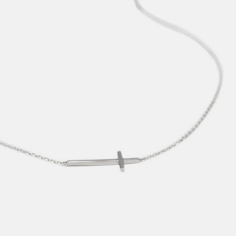 Female Cross Necklace - Pendant Necklaces
