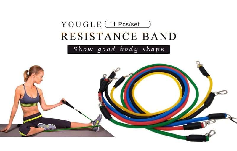 Fitness Exercises Resistance Bands - Heath & Fitness1