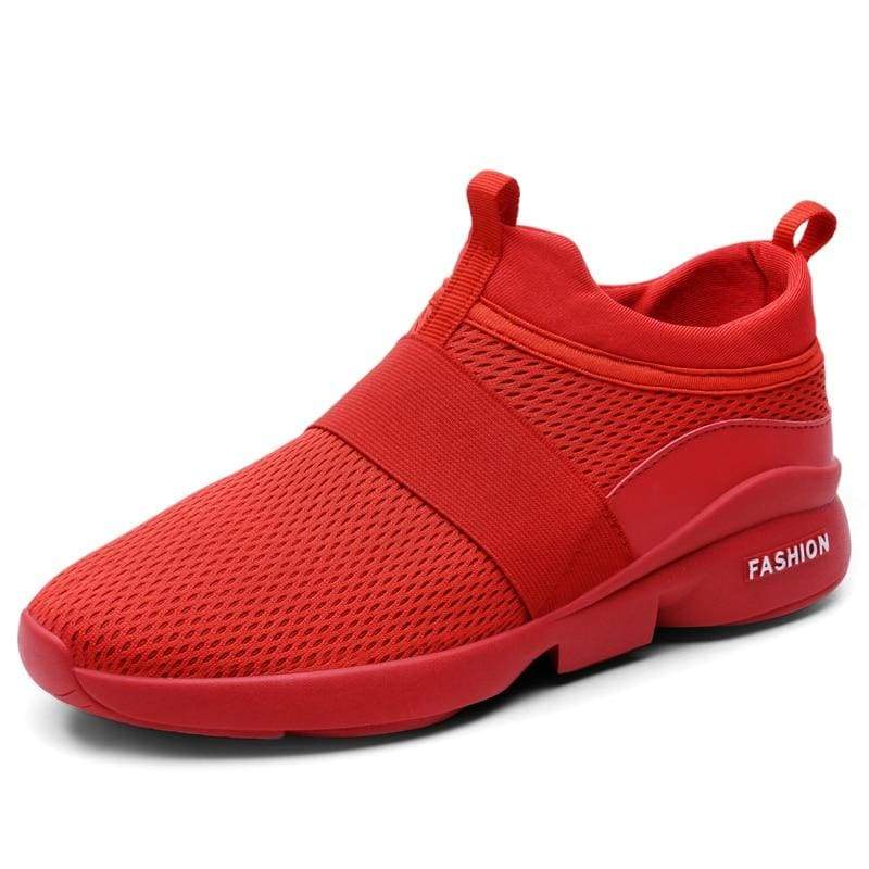 Fly weather Comfortable Breathable Shoes - Red / 10 - Mens Casual Shoes