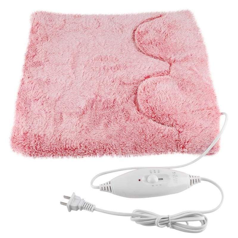Foot and Hand Warmer Heating Cushion - Pink - Electric Heating Pads