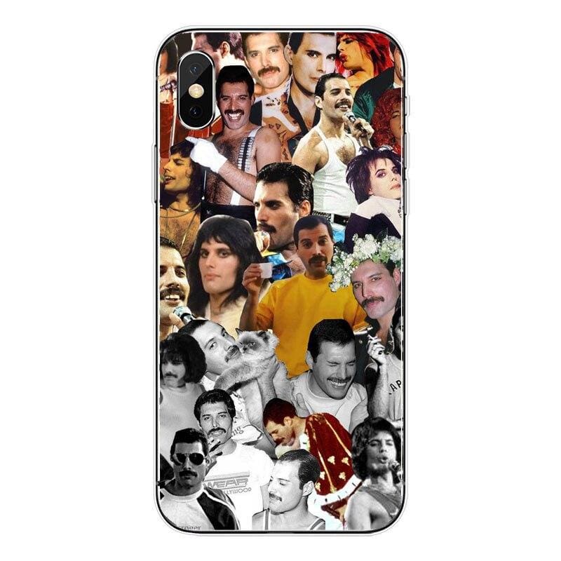 Freddie Mercury iPhone Case - Half-wrapped Case