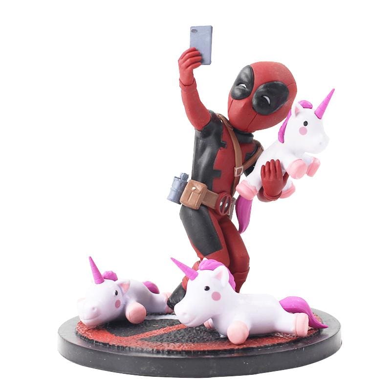 Funny Deadpool Unicorn Selfie Figure - Action & Toy Figures