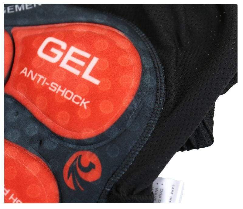 Gel Padded Shockproof bike shorts with padding - Cycling Shorts