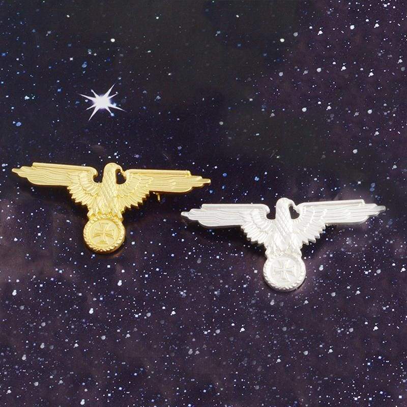 German Military WW2 Eagle Cross Brooches - Brooches