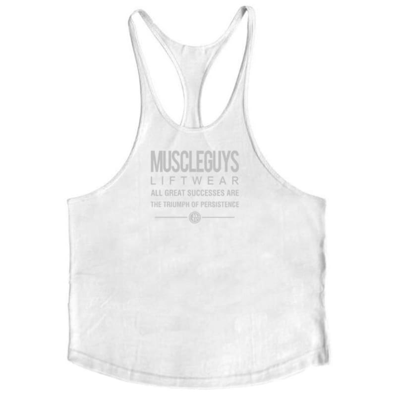 Golds Gym Tank Top Just For You - white168 / M - Tank Tops