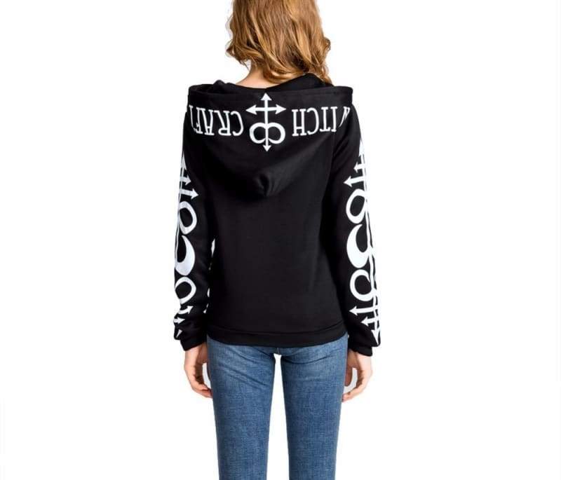 Gothic Moon Punk Jacket - Hoodies & Sweatshirts