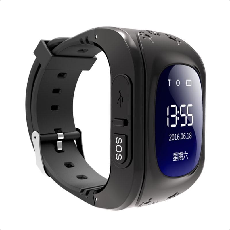 GPS Smart Kid Watch Just For You - Black - Smart Watches