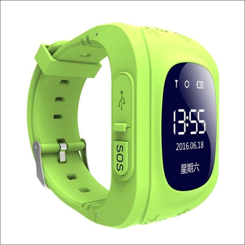 GPS Smart Kid Watch Just For You - Green - Smart Watches