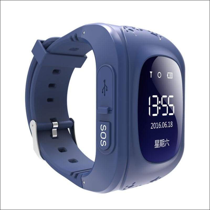 GPS Smart Kid Watch Just For You - Navy Blue - Smart Watches
