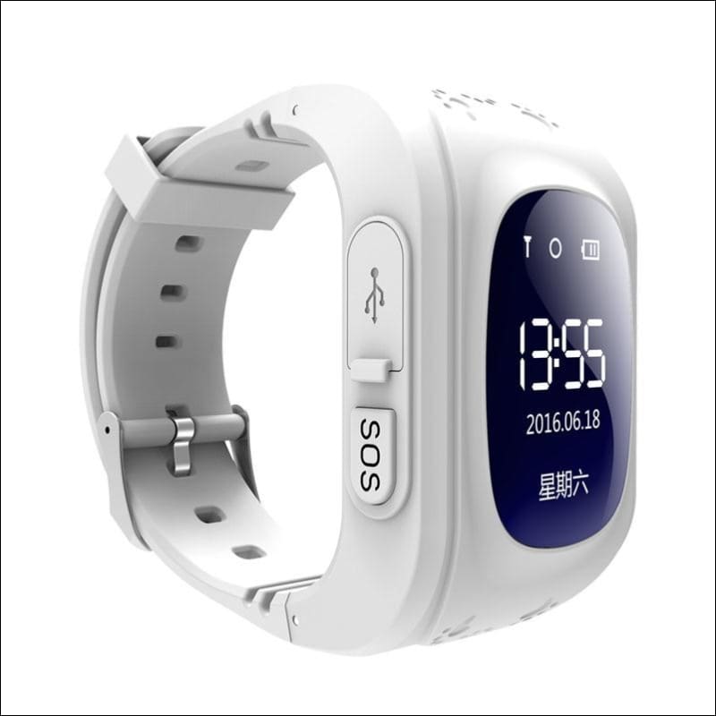 GPS Smart Kid Watch Just For You - White - Smart Watches