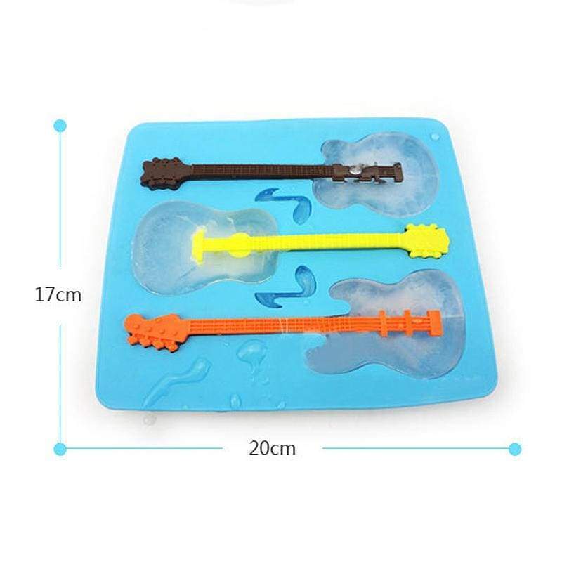 Guitar Ice Cube Tray - Ice Cream Makers