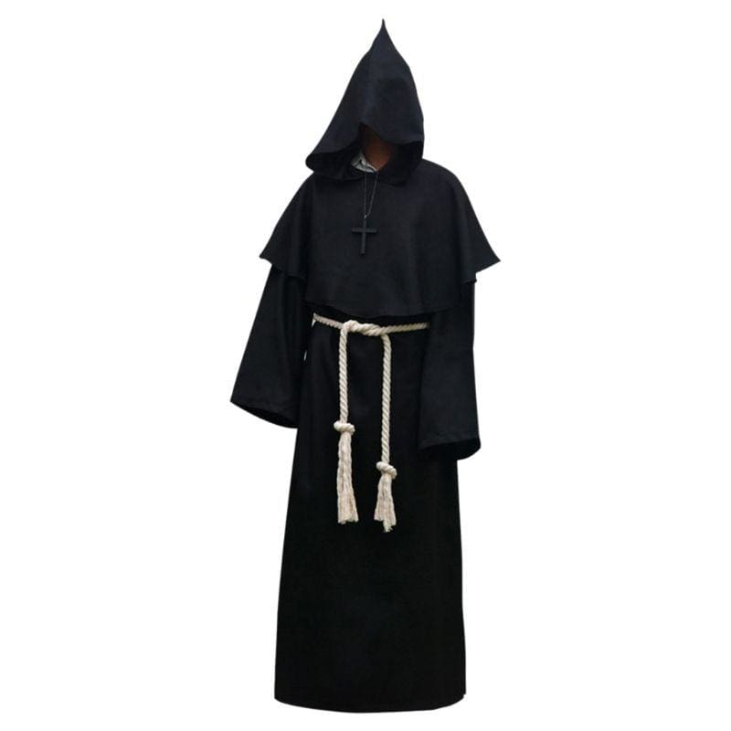Halloween Robe Hooded Cloak Costume Just For You - Black / L / Other - Halloween