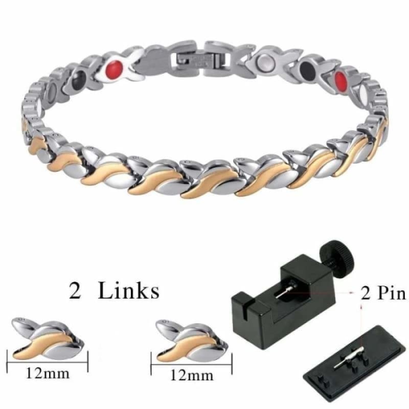 Health Magnetic Bracelet - 10205 Set - Hologram Bracelets