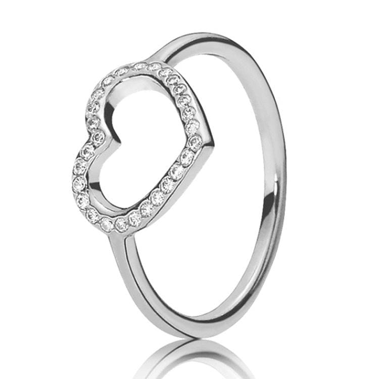 Hearts Of Halo Clover Rings - 6 / 6 - Wedding Bands