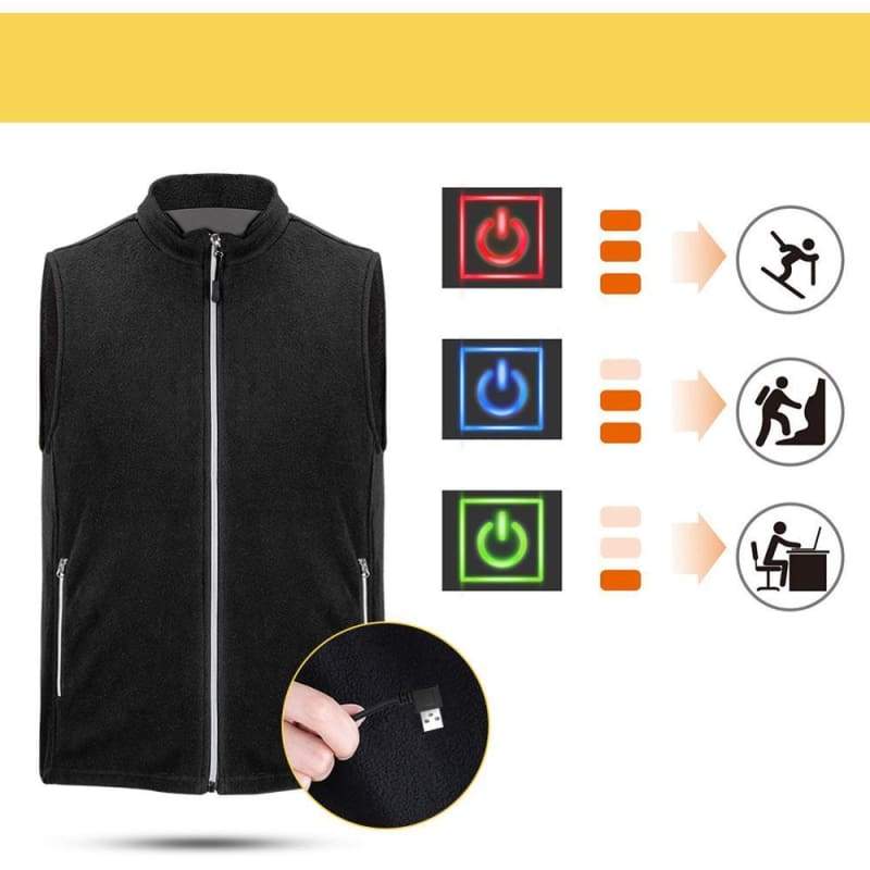 Heated Vest Outdoor Just For You - Heating Vest1
