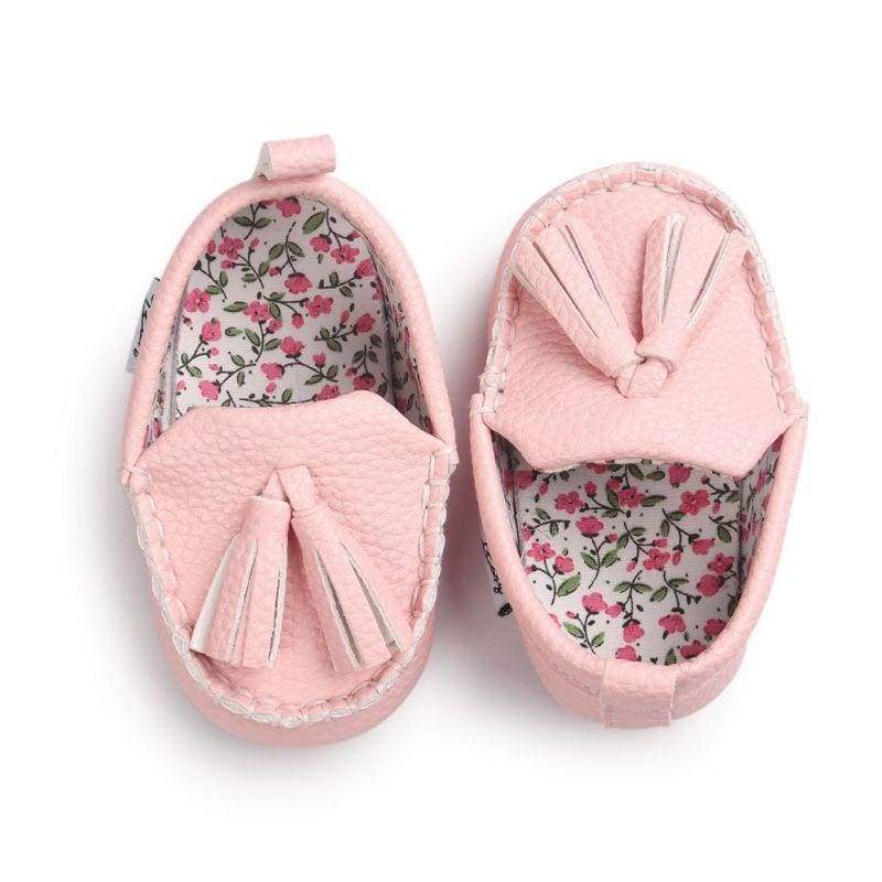 Infants Soft Sole Sneakers - P-Pink / 3 - First Walkers