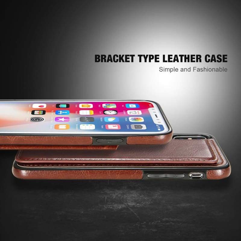 3 in 1 iphone cases Multifunctional wallet - Fitted Cases