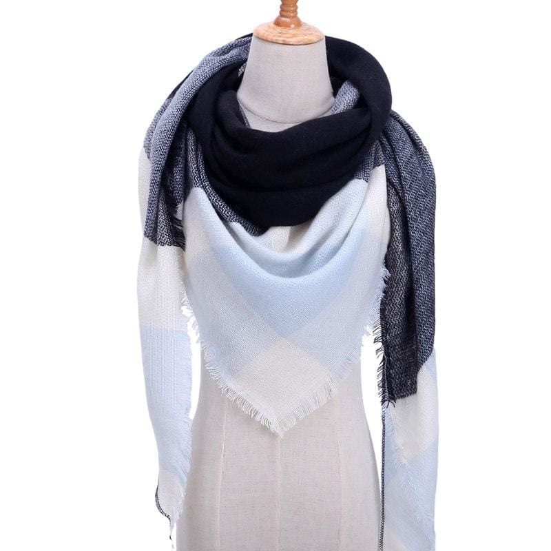 Knitted spring winter women scarf - b30 - Womens Scarves