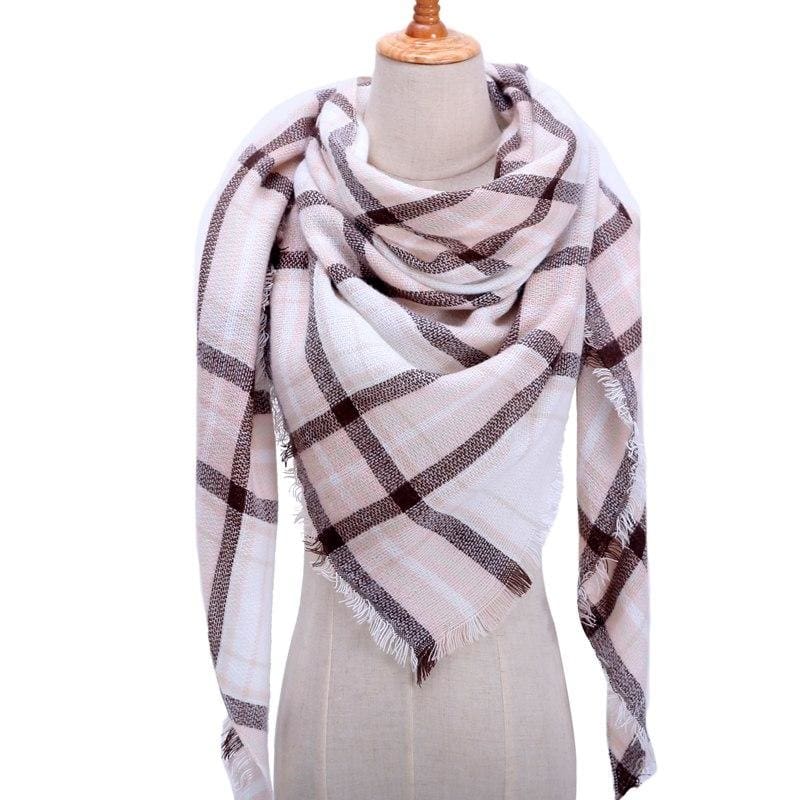 Knitted spring winter women scarf - b31 - Womens Scarves