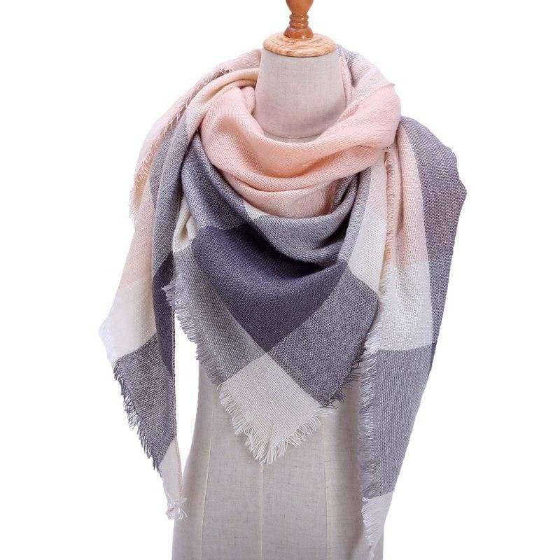 Knitted spring winter women scarf - b3 - Womens Scarves