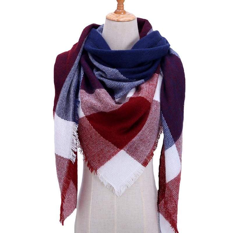 Knitted spring winter women scarf - b7 - Womens Scarves