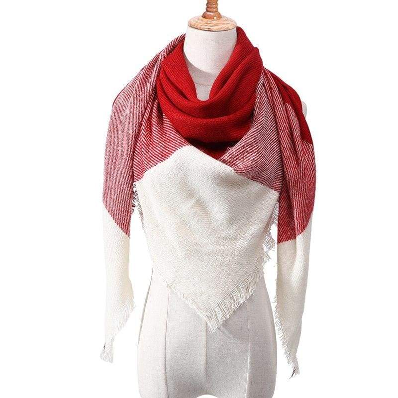Knitted spring winter women scarf - c12 - Womens Scarves