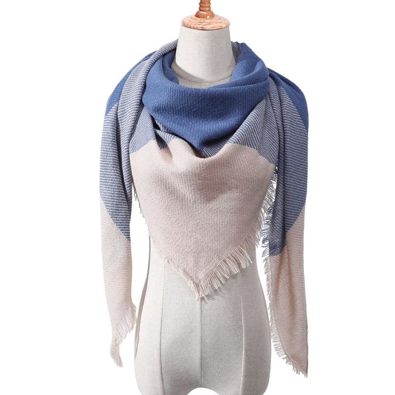 Knitted spring winter women scarf - c5 - Womens Scarves