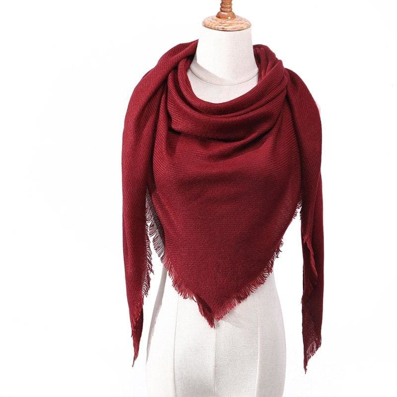Knitted spring winter women scarf - c9 - Womens Scarves
