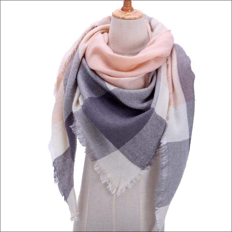 Knitted spring winter women scarf - Womens Scarves