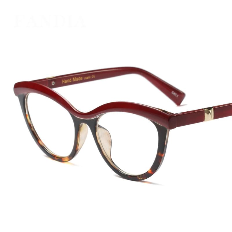 Ladies Eyebrows Square Glasses - Eyewear Frames