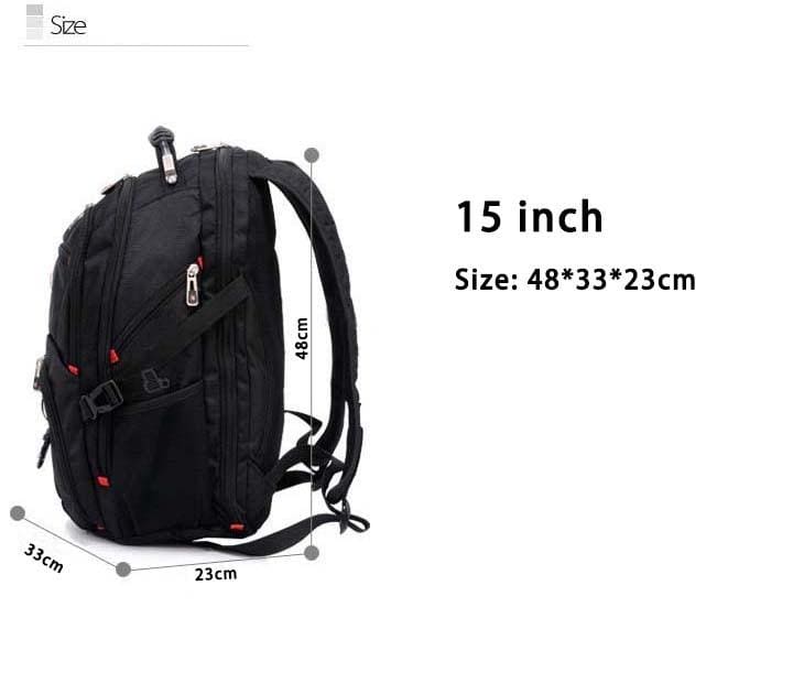 Laptop backpack Waterproof USB Charge Just For You - Backpacks1