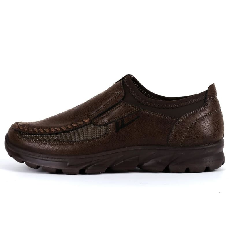 Leather loafers slip-on - Running Shoes