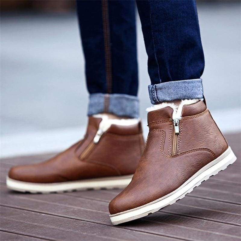 Leather snow boots Just For You - Basic Boots