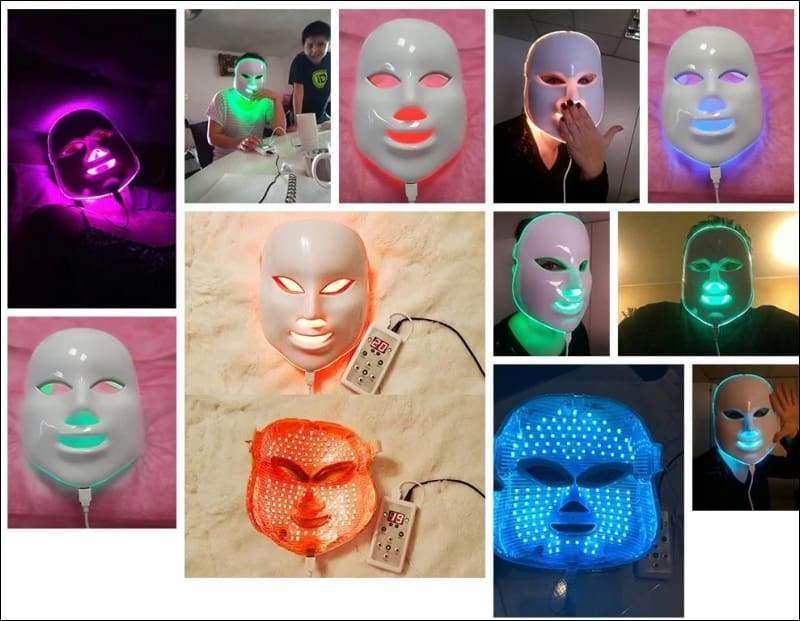 LED Light Therapy Mask Just For You - UK Plug no box - LED Light Therapy Mask