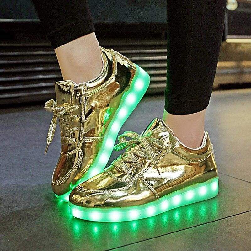 Led Light Up Shoes For Men and Women - NO flower1 / 10 - Sneakers