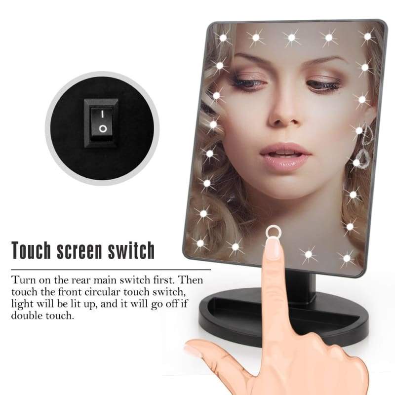 Led Makeup Magnifying Vanity Mirror With Lights