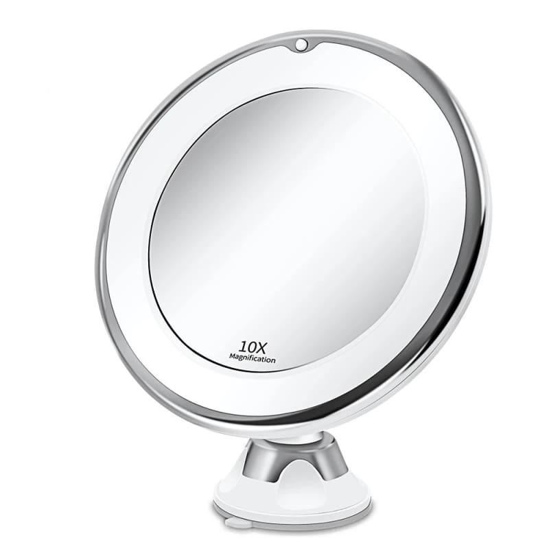 LED Mirror Makeup Mirror - Style2 10x mirror - Makeup