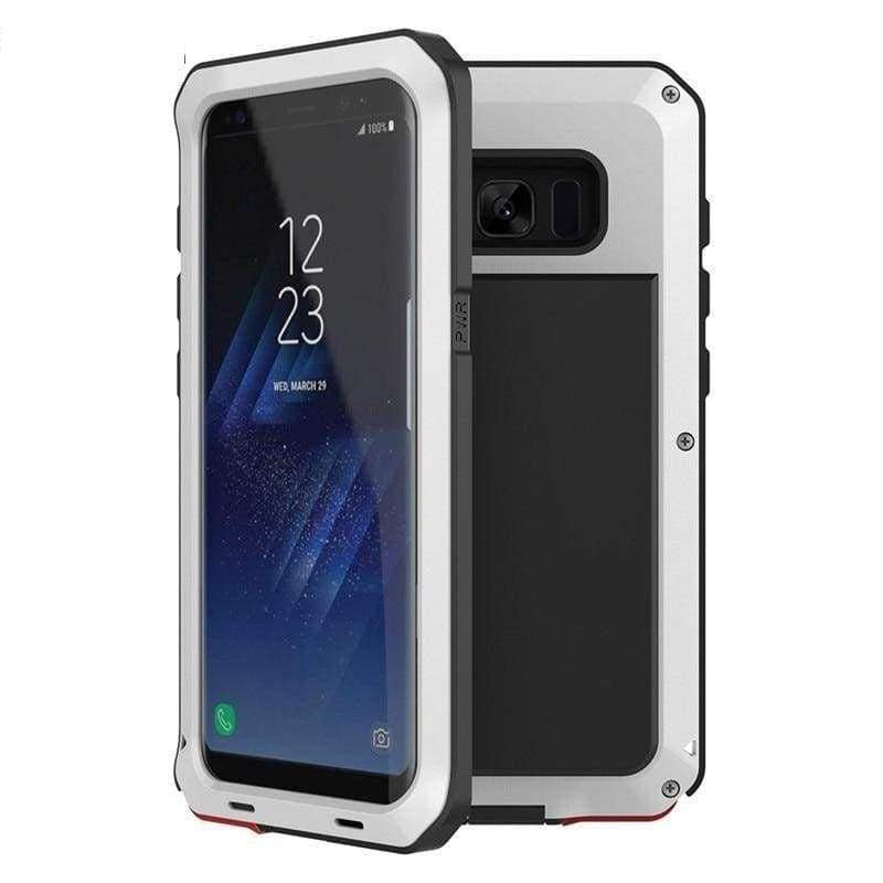 Luxury Doom Armor Metal Heavy Duty Samsung Phone Case Protection - Fitted Cases
