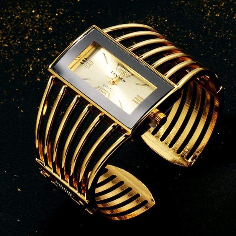 Luxury Fashion Watch Rose Gold Bangle Bracelet - Womens Watches